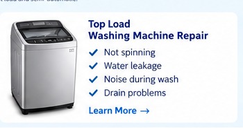 Top-load washing machine service